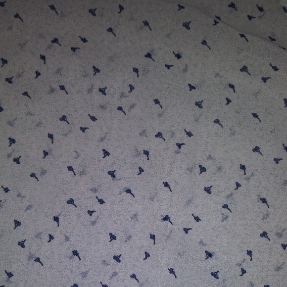 Kirra | Chiffon Printed Crop Blouse with Tie- Sz M - Picture 4 of 5